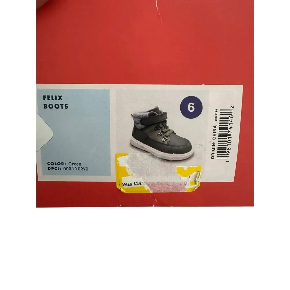 Toddler Felix Sneakers Boots - Cat & Jack™ Green